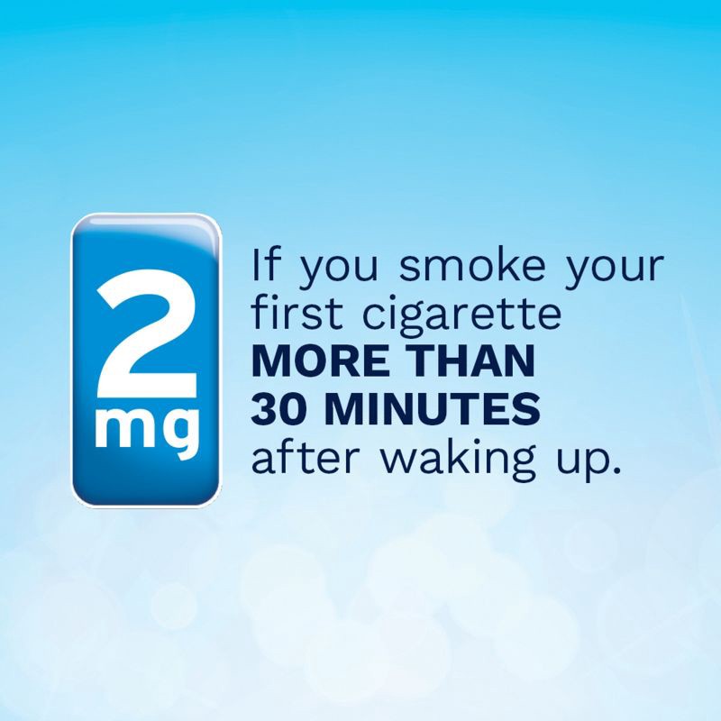 slide 7 of 9, Nicorette 2mg Coated Nicotine Lozenge Stop Smoking Aid - Ice Mint - 80ct, 2mg, 80 ct