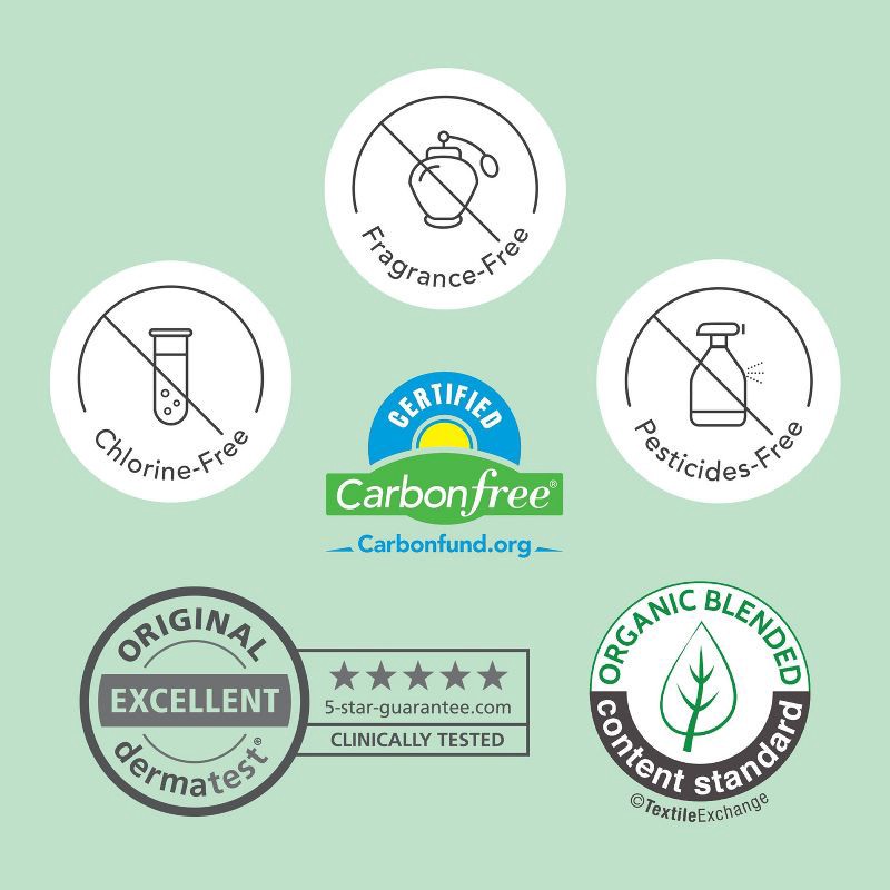 slide 6 of 7, Rael Organic Cotton Cover Regular Menstrual Fragrance Free Pads - Unscented - 16ct, 16 ct