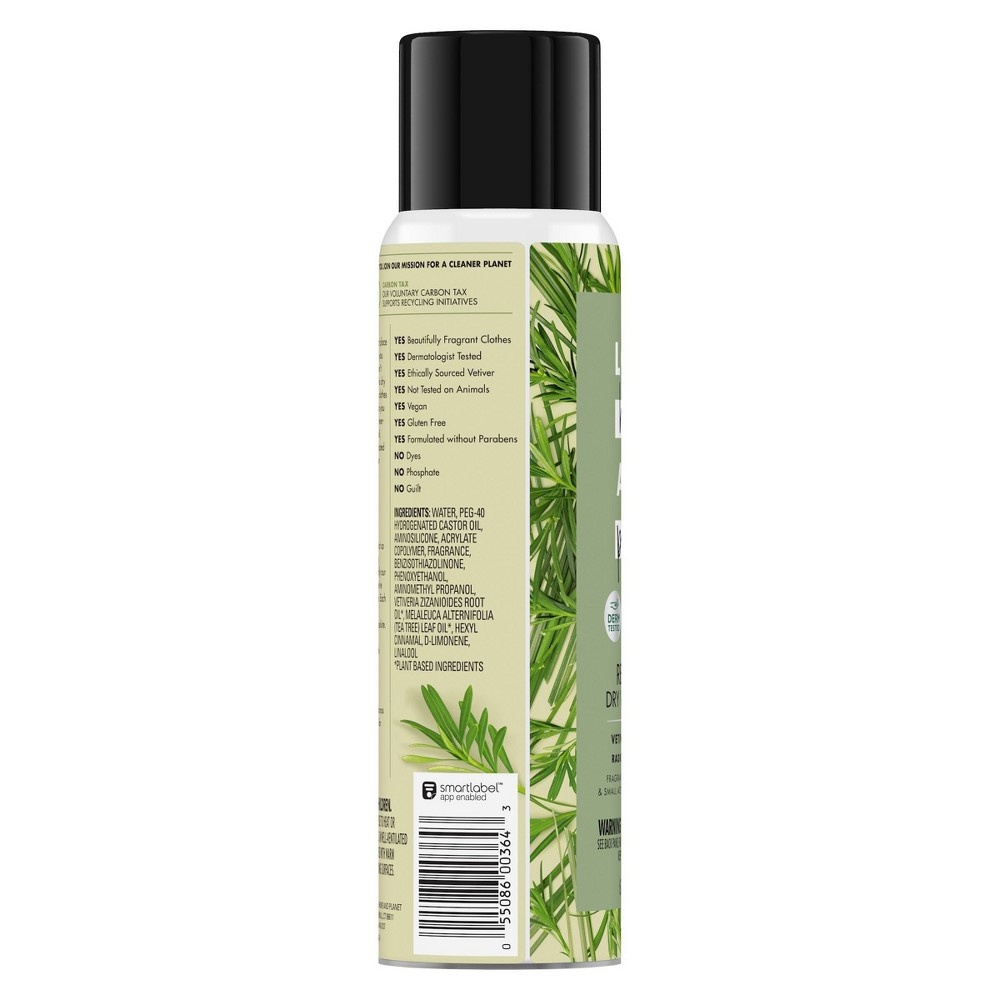 slide 4 of 5, Love Home and Planet Love Home & Planet Vetiver & Tea Tree Re-Wear Dry Spray, 6.76 fl oz