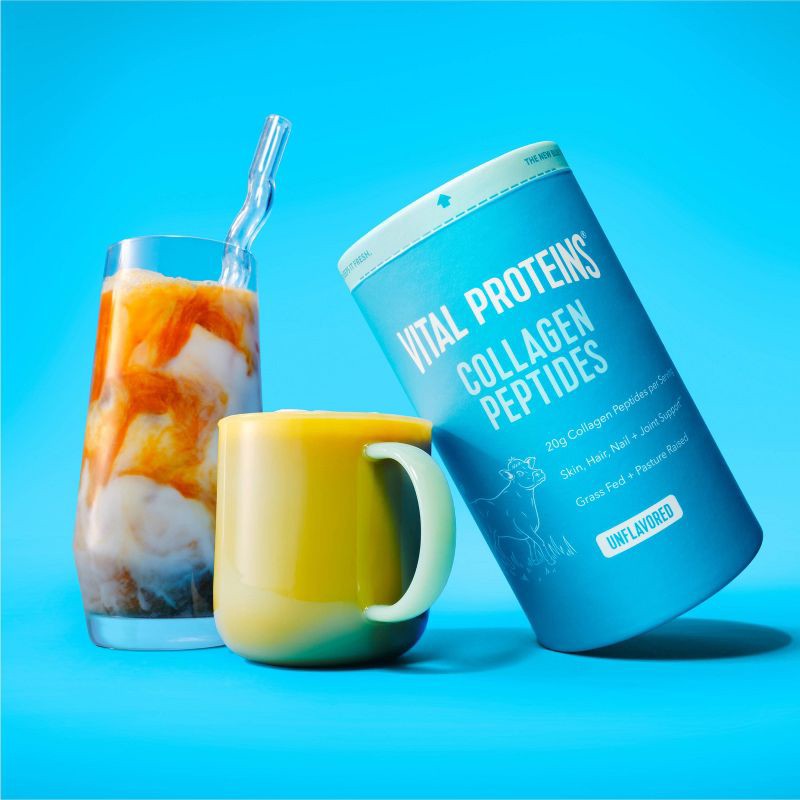 slide 2 of 10, Vital Proteins Unflavored Collagen Peptides Powder - 10oz, 10 oz