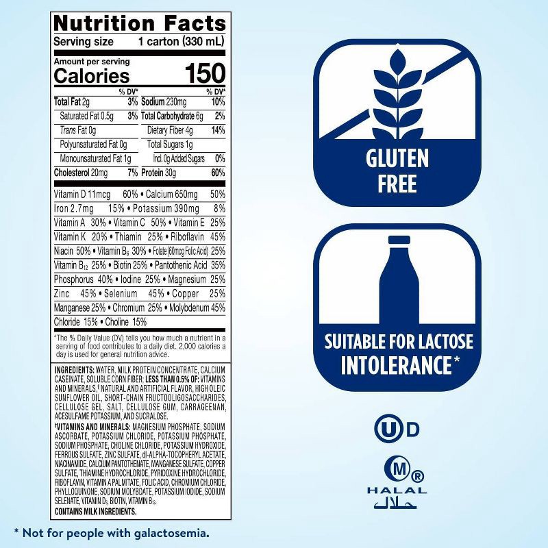 slide 5 of 12, Ensure Max Protein Nutritional Shake - Vanilla - 4ct/44 fl oz, 4 ct; 44 fl oz