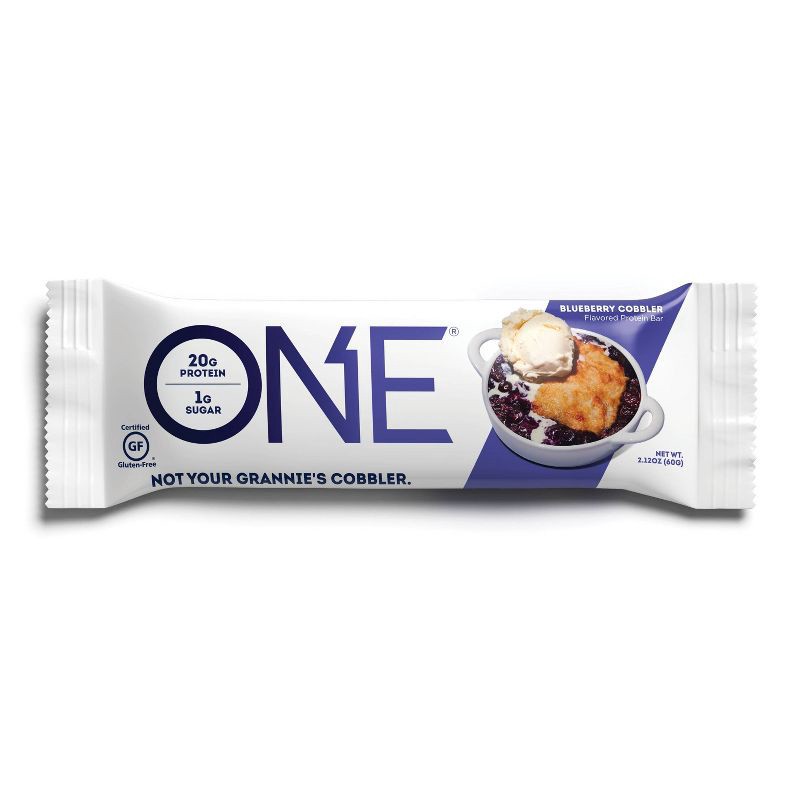 slide 2 of 3, ONE Bar Protein Bar - Blueberry Cobbler - 4ct, 4 ct