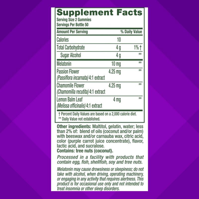 slide 5 of 11, Vitafusion Max Strength Melatonin Gummies for Sleep Support - 100ct, 100 ct