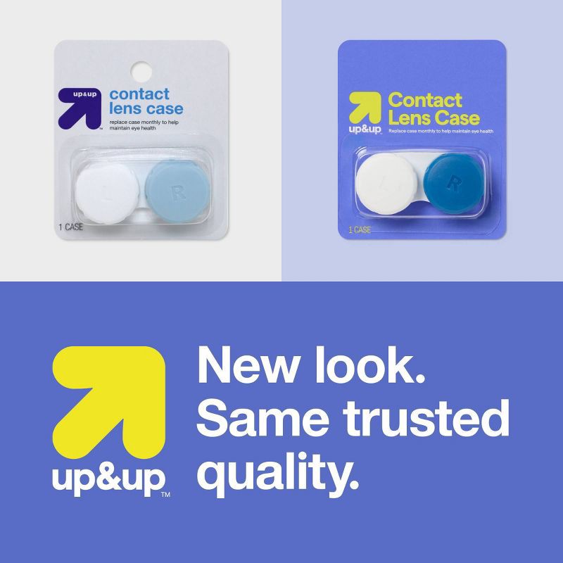 slide 6 of 6, Contact Lens Case 1ct - up&up™, 1 ct