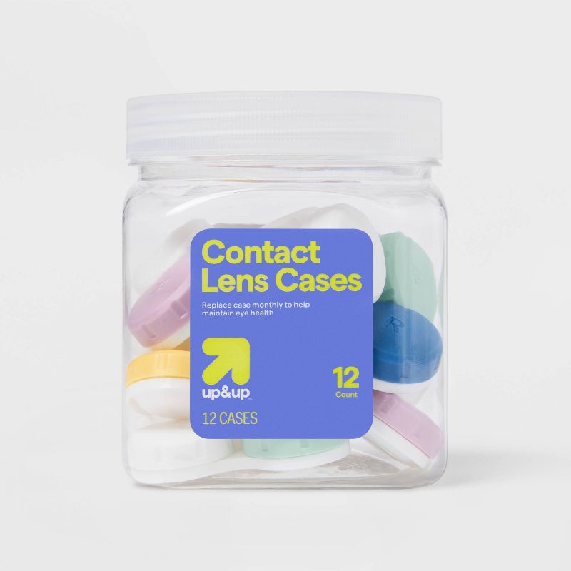 slide 1 of 4, Contact Lens Case 12ct - up&up™, 12 ct