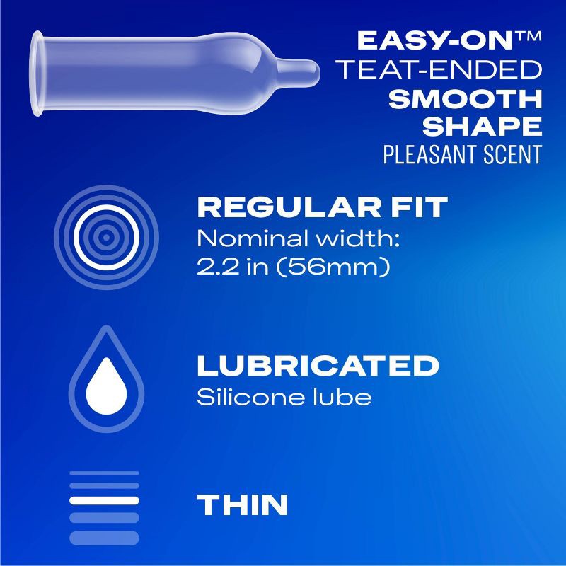 slide 5 of 17, Durex Extra Sensitive Value Pack Latex Condoms - 42ct, 42 ct