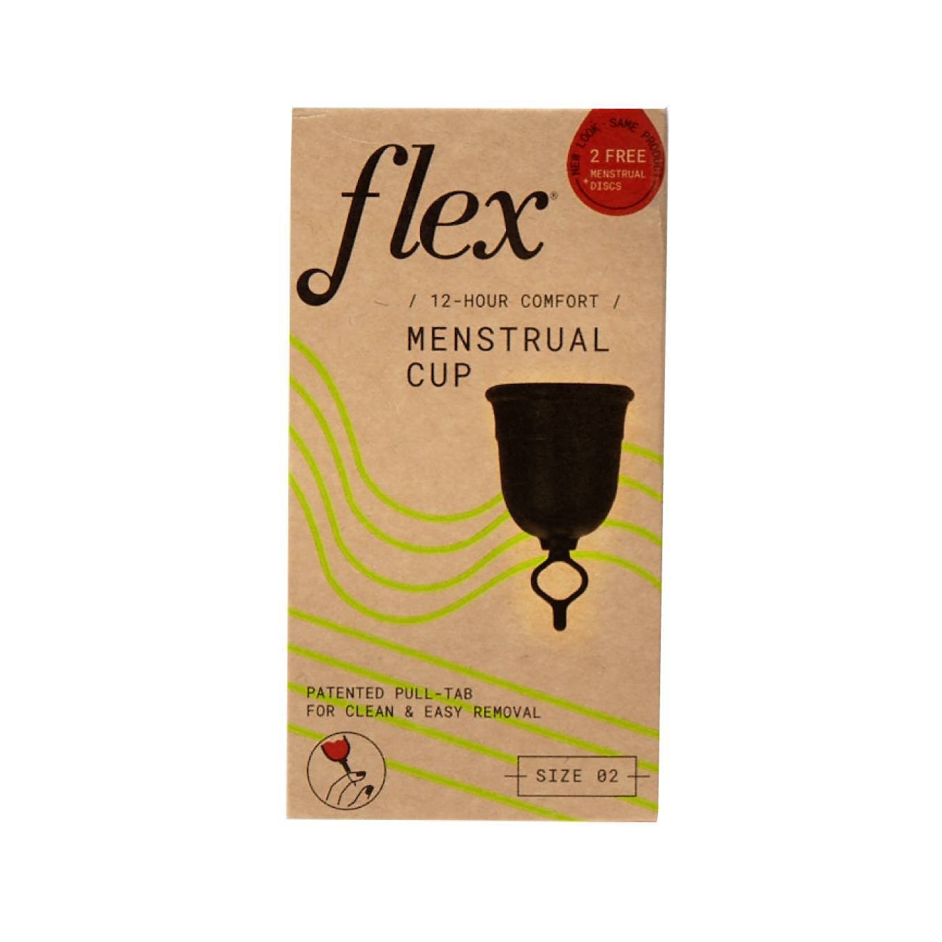 Flex Beginner Full Fit Menstrual Cup + Menstrual Discs - 3ct 4 ct | Shipt