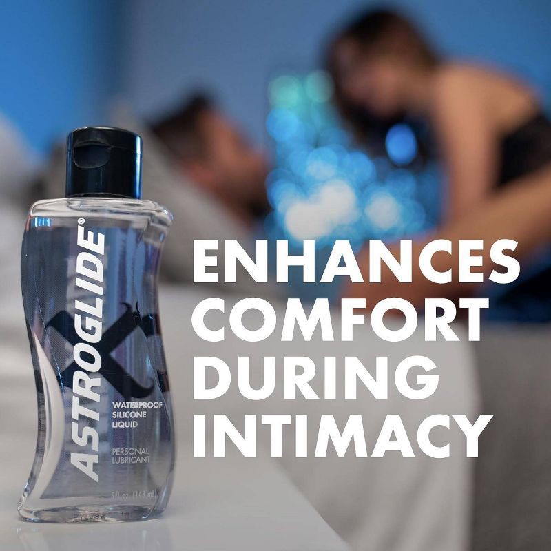 slide 3 of 7, Astroglide Premium Silicone Liquid Personal Lube - 5 fl oz, 5 fl oz