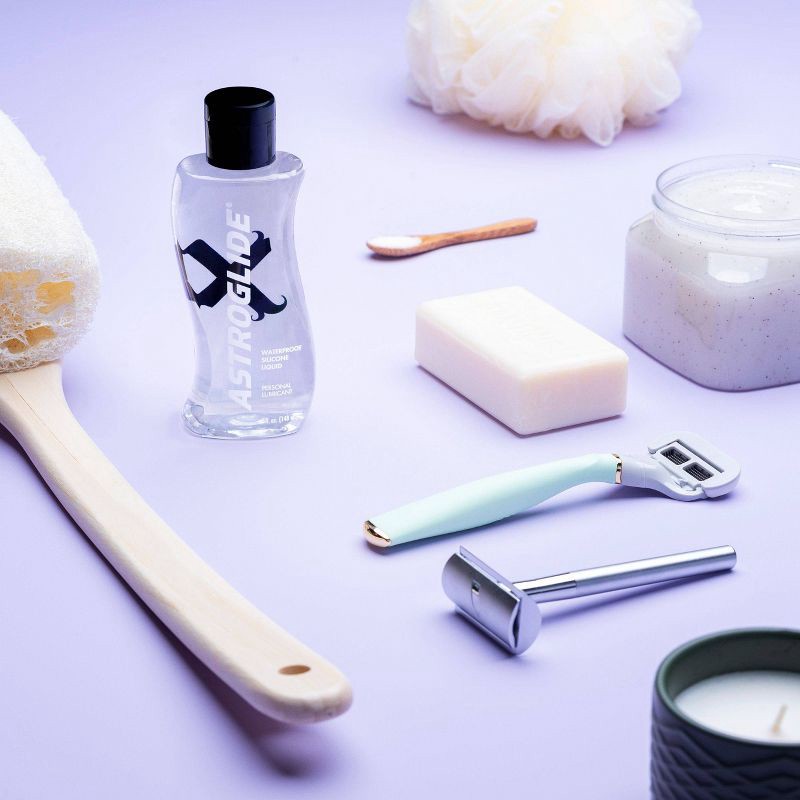 slide 7 of 7, Astroglide Premium Silicone Liquid Personal Lube - 5 fl oz, 5 fl oz