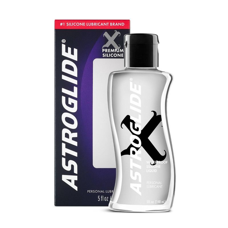 slide 1 of 7, Astroglide Premium Silicone Liquid Personal Lube - 5 fl oz, 5 fl oz