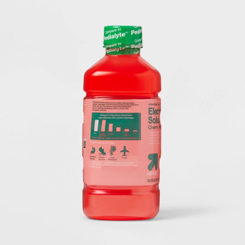 slide 5 of 6, Pediatric Electrolyte Drink - Cherry Punch - 33.8 fl oz - up&up™, 33.8 fl oz