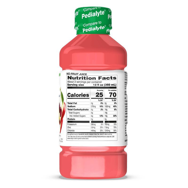 slide 6 of 6, Pediatric Electrolyte Drink - Cherry Punch - 33.8 fl oz - up&up™, 33.8 fl oz