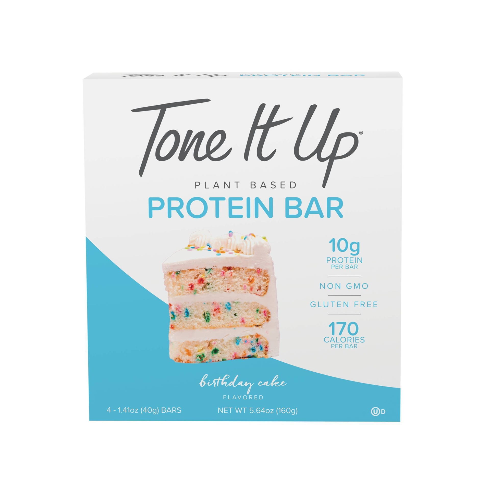 slide 1 of 5, Tone It Up Protein Bars - Birthday Cake , 4 ct