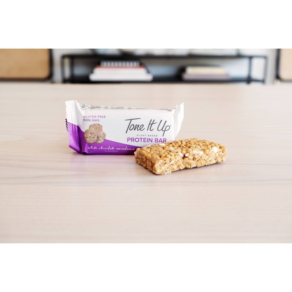 slide 2 of 6, Tone It Up Protein Bars - White Chocolate Macadamia, 4 ct