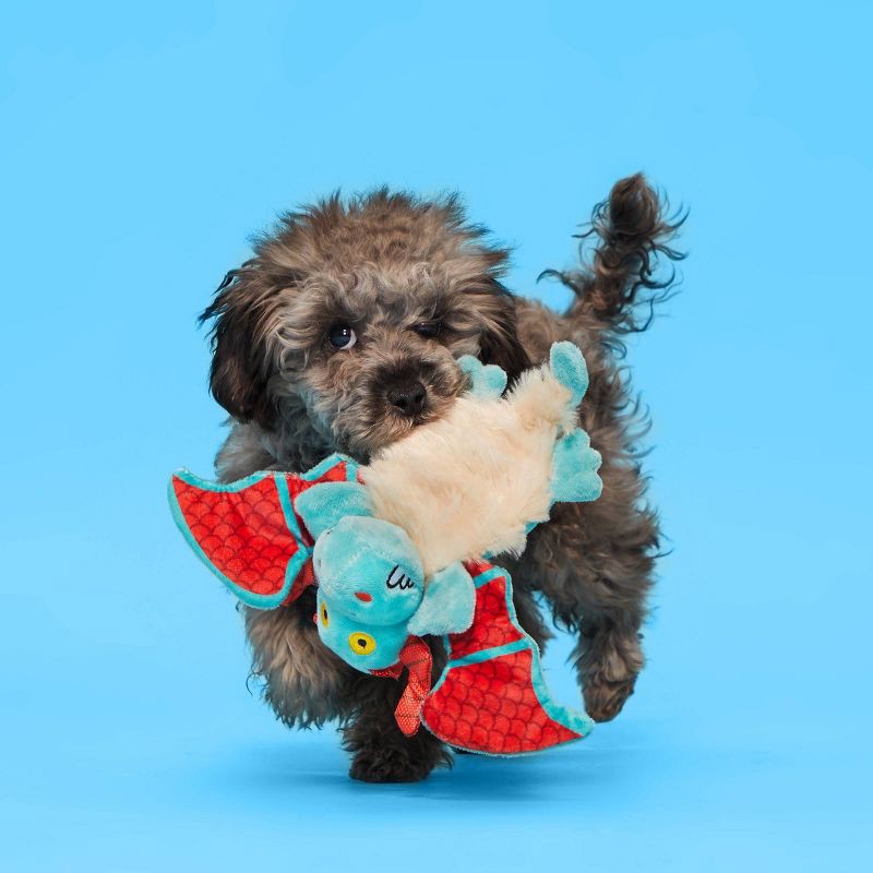 slide 4 of 5, BARK Grimbold the Dragon Dog Toy, 1 ct