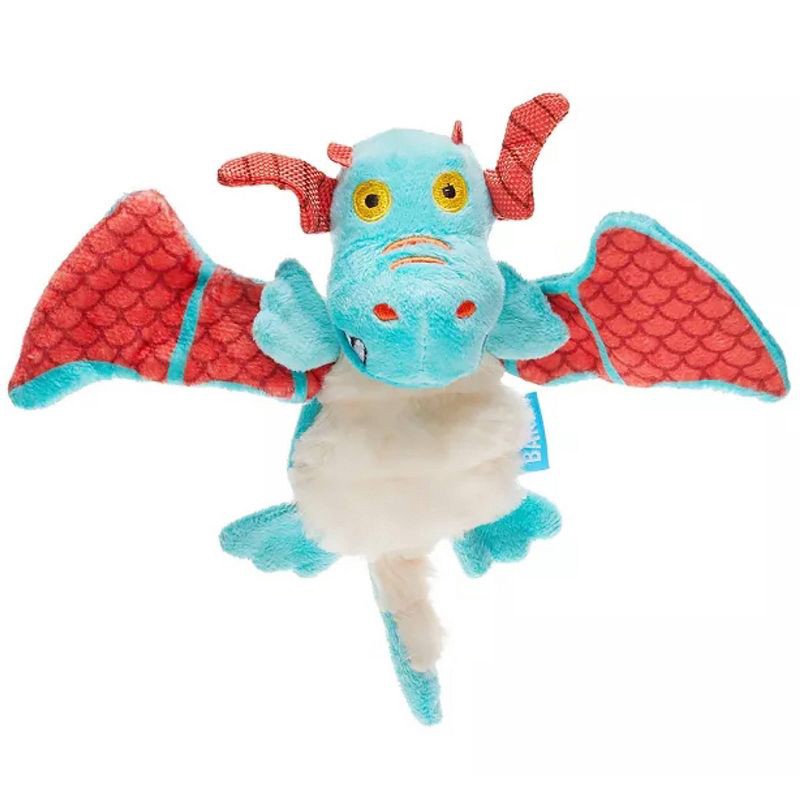 slide 1 of 5, BARK Grimbold the Dragon Dog Toy, 1 ct