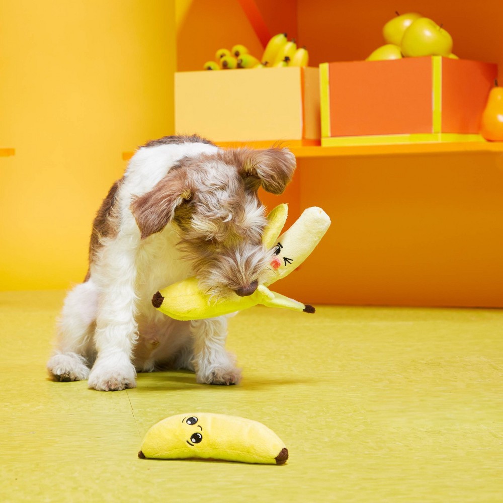 BARK Prudence and Imprudence the Bananas Dog Toy 1 ct | Shipt