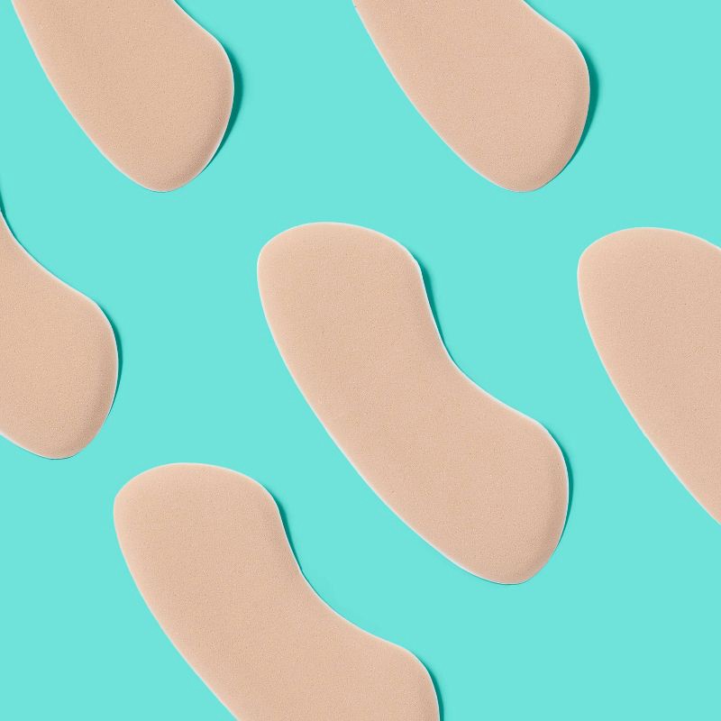 slide 2 of 3, Khaki Heel Cushion - 3ct - up&up™, 3 ct