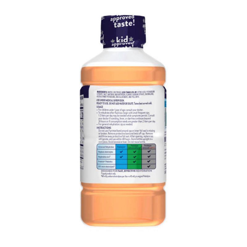 slide 2 of 8, Pedialyte Electrolyte Solution Hydration Drink - Mixed Fruit - 33.8 fl oz, 33.8 fl oz