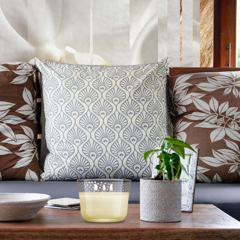 slide 2 of 15, Glade 3 Wick Scented Candle in Glass Jar - Sheer Vanilla Embrace - 6.8oz, 6.8 oz