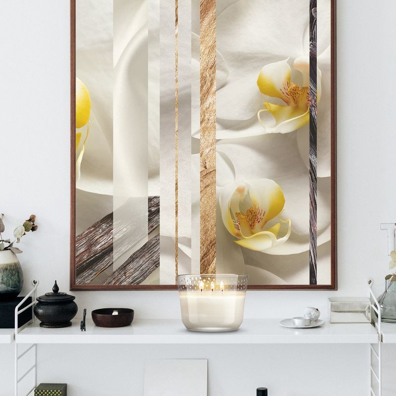 slide 13 of 15, Glade 3 Wick Scented Candle in Glass Jar - Sheer Vanilla Embrace - 6.8oz, 6.8 oz