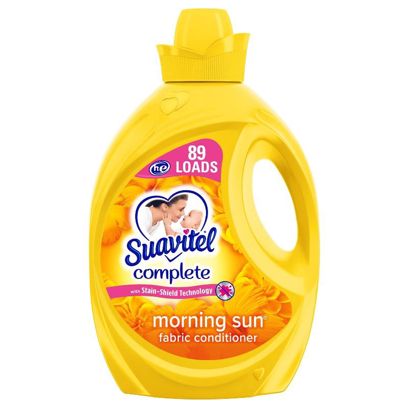 slide 1 of 1, Suavitel Complete Scented Liquid Fabric Softener and Conditioner - Morning Sun - 105 fl oz, 105 fl oz