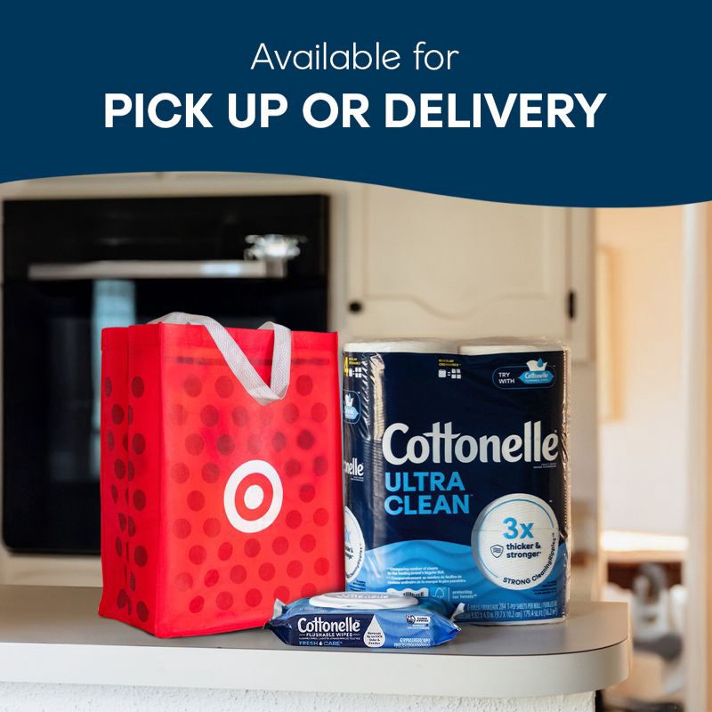 slide 9 of 9, Cottonelle Ultra Clean Strong Toilet Paper - 12 Mega Rolls, 1 ct