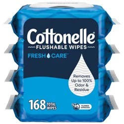 Cottonelle Flushable Wet Wipes - 4pk/42ct