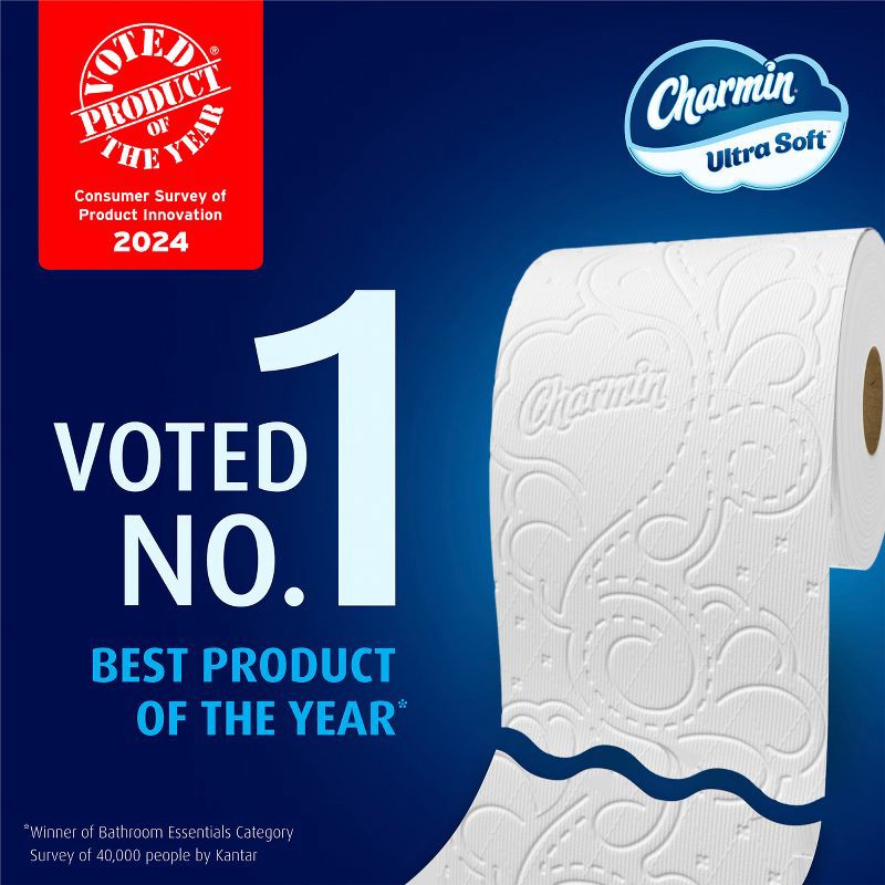 slide 4 of 13, Charmin Ultra Soft Toilet Paper - 6 Mega Rolls, 1 ct