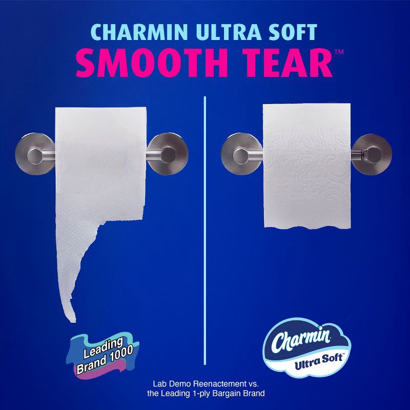 slide 8 of 16, Charmin Ultra Soft Toilet Paper - 6 Mega Rolls, 1 ct