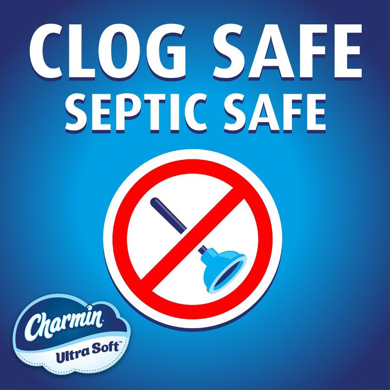 slide 11 of 13, Charmin Ultra Soft Toilet Paper - 6 Mega Rolls, 1 ct