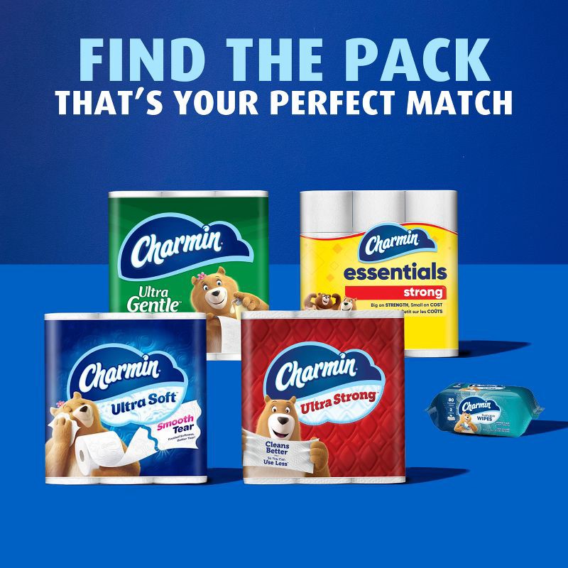 slide 11 of 16, Charmin Ultra Soft Toilet Paper - 6 Mega Rolls, 1 ct