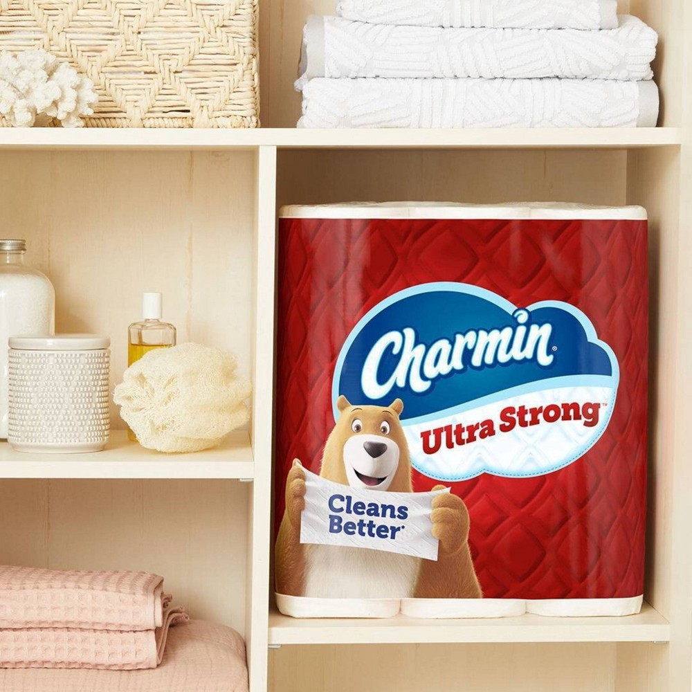 slide 5 of 5, Charmin Ultra Strong Toilet Paper Mega Rolls, 18 ct