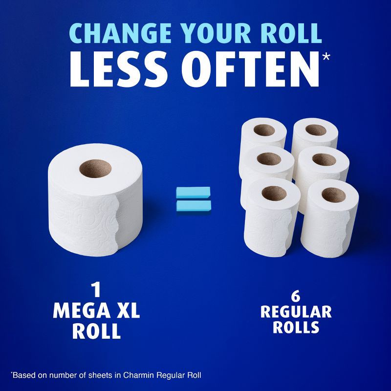 slide 3 of 16, Charmin Ultra Soft Toilet Paper - 8 Mega XL Rolls, 1 ct