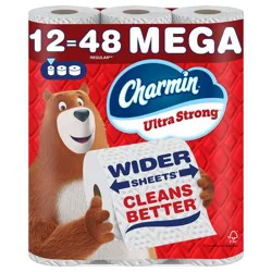 Charmin Ultra Strong Toilet Paper - 12 Mega Rolls