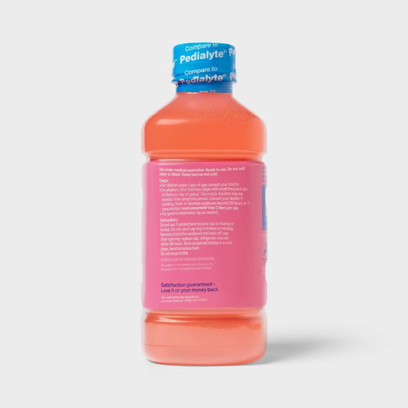 slide 3 of 5, Pediatric Electrolyte Drink - Strawberry - 33.8 fl oz - up&up™, 33.8 fl oz