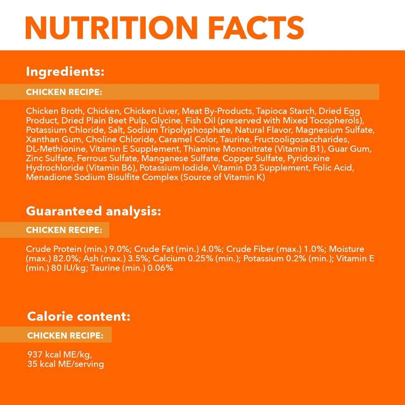 slide 9 of 9, IAMS Perfect Portions Cuts in Gravy Chicken Flavor Indoor Wet Cat Food - 2.6oz, 2.6 oz