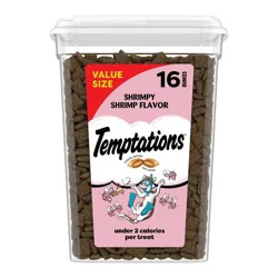 Temptations Classic Shrimpy Shrimp and Seafood Flavor Crunchy Cat Treats - 16oz