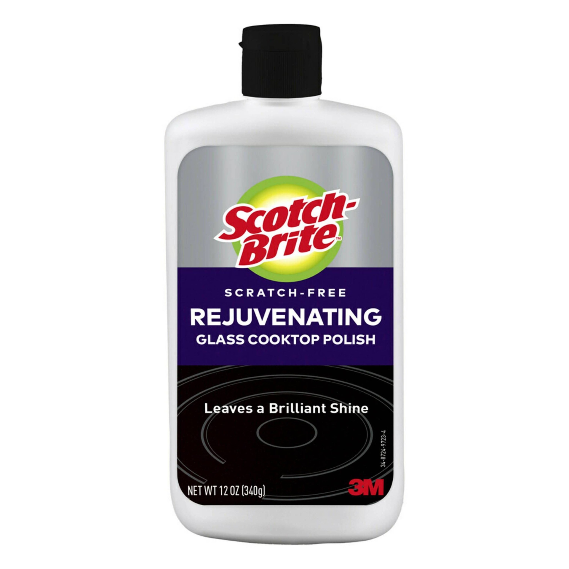 slide 1 of 3, Scotch-Brite Scratch-Free Rejuvenating Glass Cooktop Polish, 12 oz