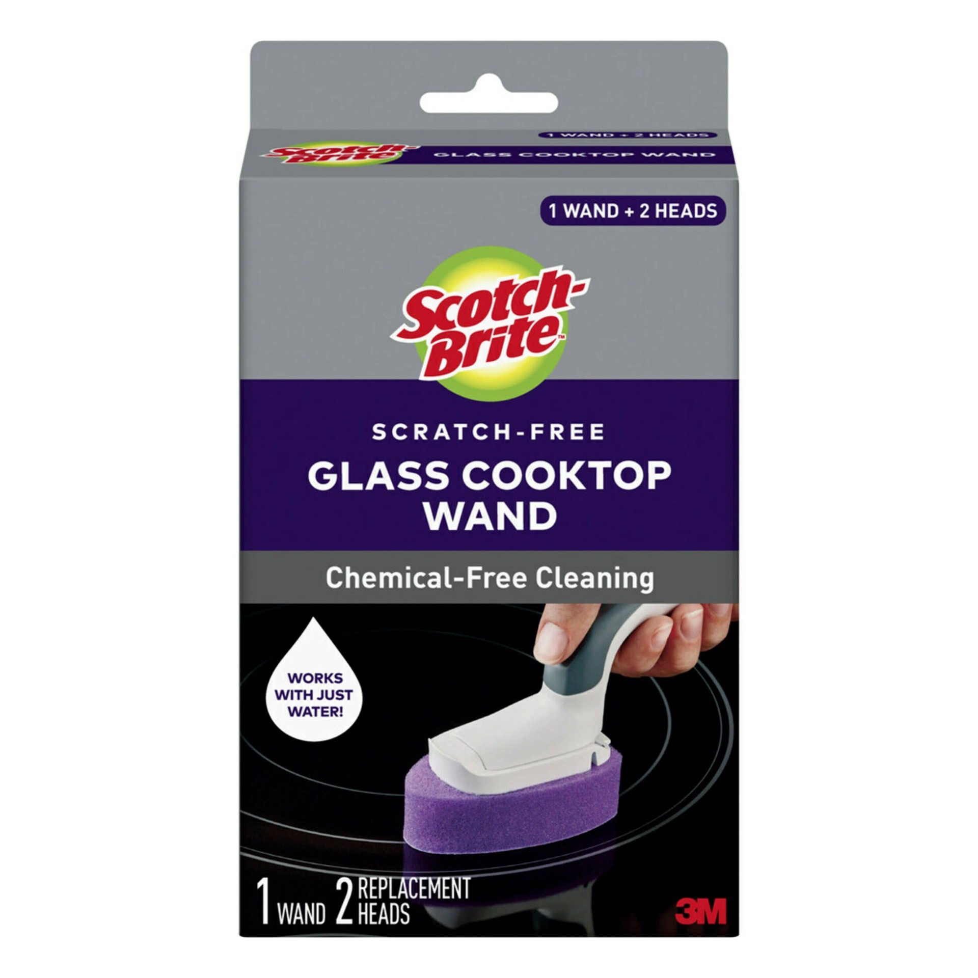 slide 1 of 14, Scotch-Brite Scratch-Free Glass Cooktop Cleaning Wand, 1 ct