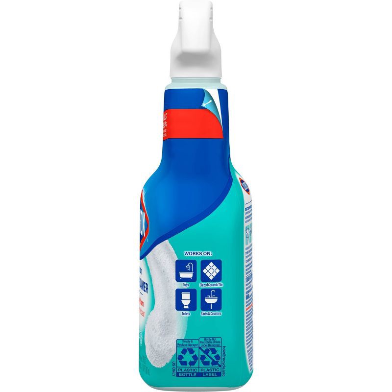 slide 13 of 15, Clorox Bathroom Foamer with Bleach Spray Bottle Ocean Mist - 30 fl oz, 30 fl oz