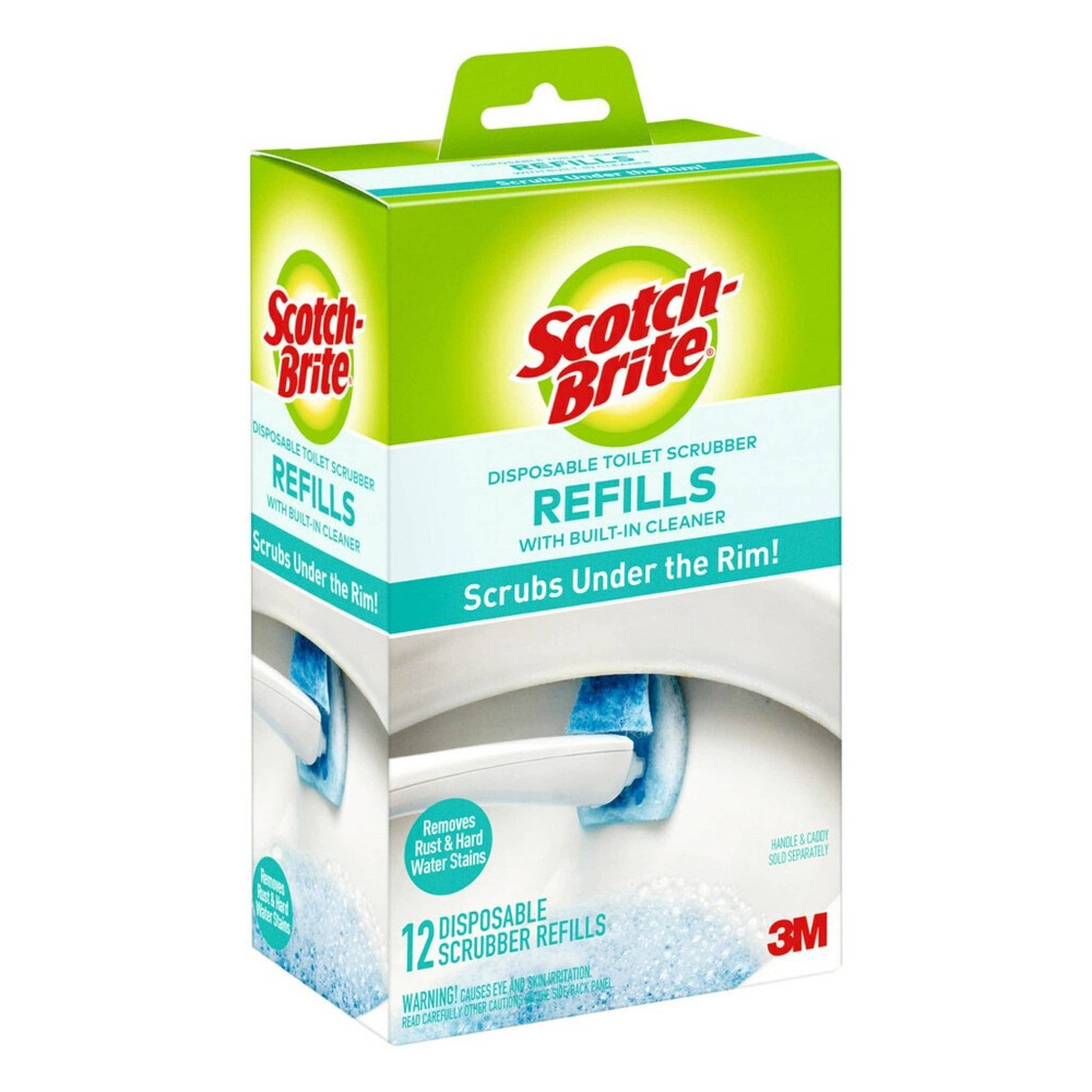 slide 10 of 11, Scotch-Brite Disposable Toilet Scrubber Refills - 12ct, 12 ct