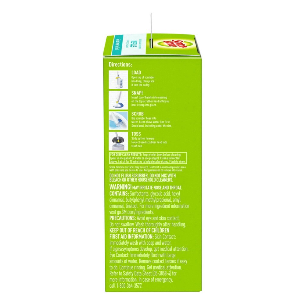 slide 7 of 11, Scotch-Brite Disposable Toilet Scrubber Refills - 12ct, 12 ct