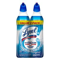 Lysol Toilet Bowl Cleaner - Power & Free Twin Pack - 24oz/2pk
