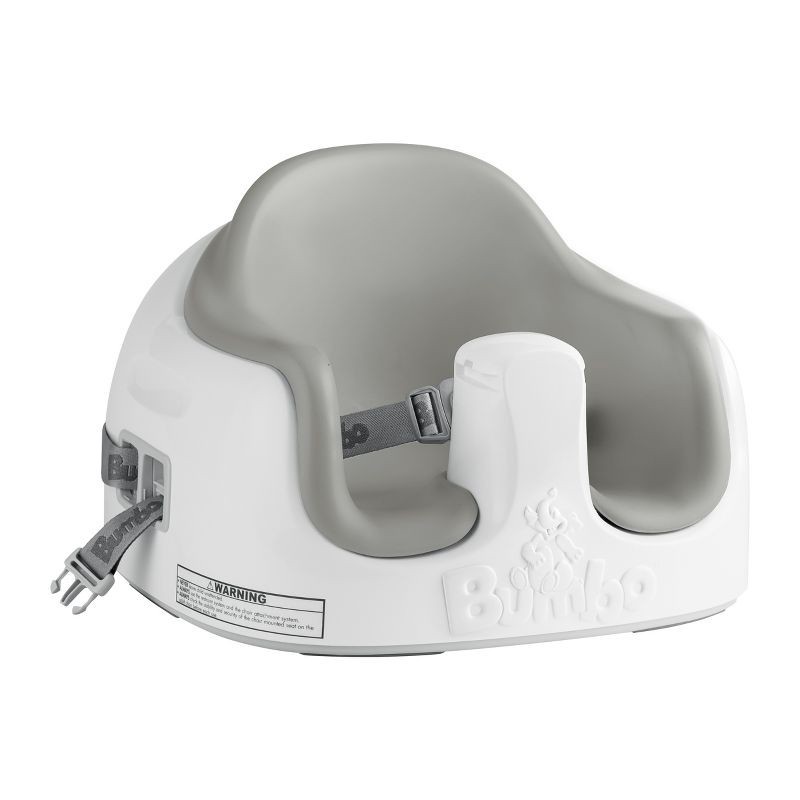slide 2 of 7, Bumbo Baby Infant Toddler Soft Foam Multi Seat with Removable Tray and Safety Buckle Straps for Kids' 6-36m - Cool Gray, 1 ct