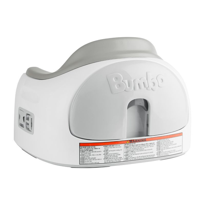 slide 4 of 7, Bumbo Baby Infant Toddler Soft Foam Multi Seat with Removable Tray and Safety Buckle Straps for Kids' 6-36m - Cool Gray, 1 ct