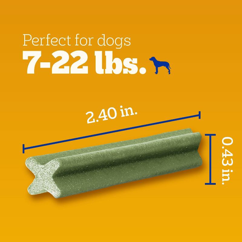 slide 4 of 10, Pedigree Dentastix Mint Fresh Flavor Dental and Hard Chewy Dog Treats for Small Dog - 102ct, 102 ct