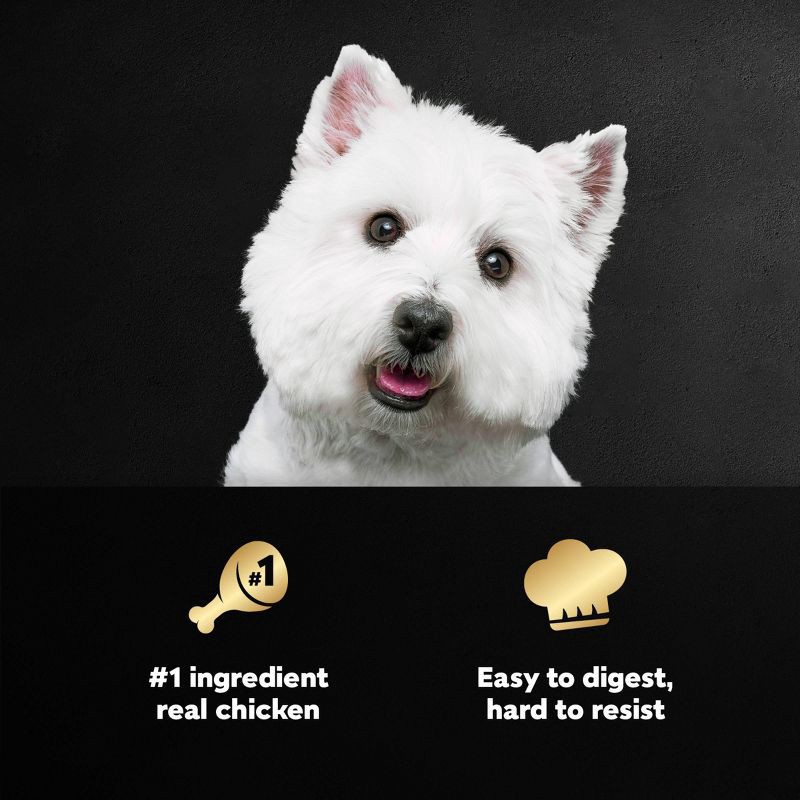 slide 3 of 12, Cesar Filets in Gravy Rotisserie Chicken Flavor Small Breed Wet Dog Food - 3.5oz, 3.5 oz