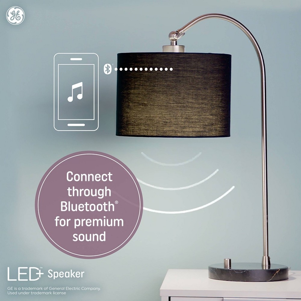 slide 4 of 5, GE Household Lighting General Electric LED+ Speaker Light Bulb Soft White, 1 ct