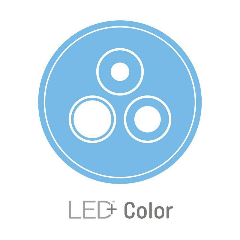 slide 9 of 10, GE Household Lighting GE LED Color Changing A19 LED Light Bulb: Multicolored, 9.5W, 800 Lumens, Energy Star Certified, E26 Base, 2700K, 13.7-Year Life, 1 ct